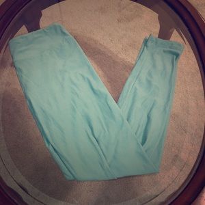 Lularoe Original Size Green Leggings